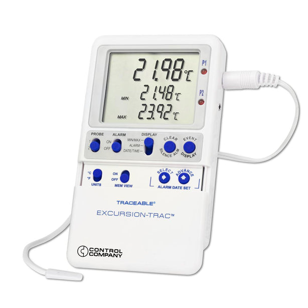 Control Company Excursion-Trac USB Datalogging Refrigerator / Freezer Thermometers - CNC6432