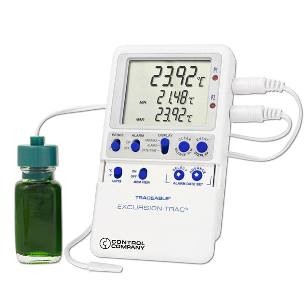 Control Company Excursion-Trac USB Datalogging Refrigerator / Freezer Thermometers - CNC6434