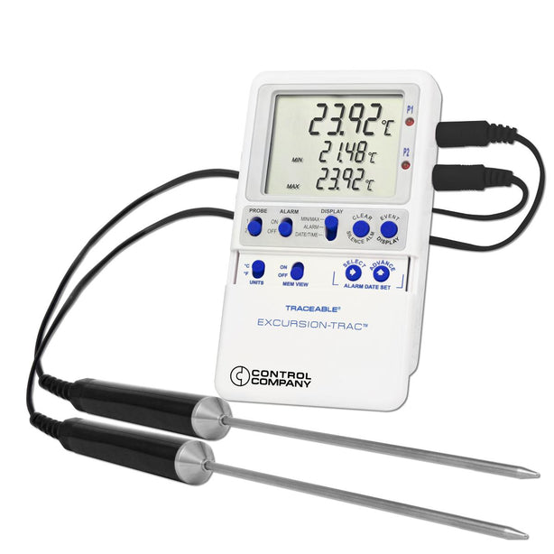 Control Company Excursion-Trac USB Datalogging Refrigerator / Freezer Thermometers - CNC6436