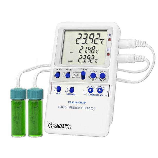 Control Company Excursion-Trac USB Datalogging Refrigerator / Freezer Thermometers - CNC6438