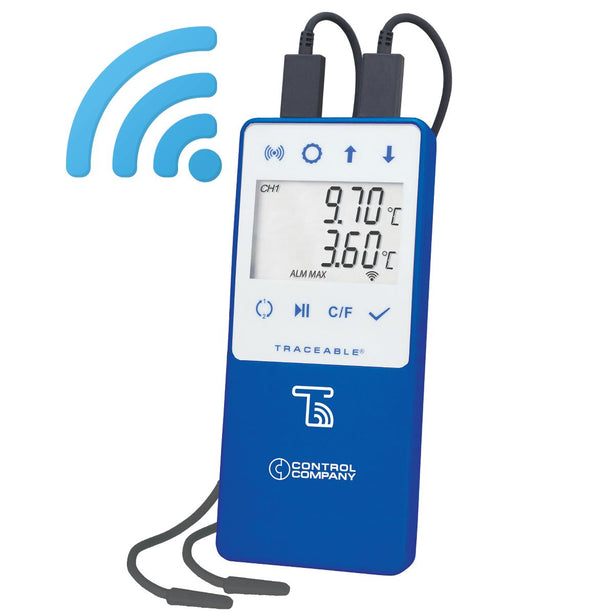 Control Company Wi-Fi Data Logging Remote Notification Thermometer 6502 - 1.0 Each - MDL-CNC6502