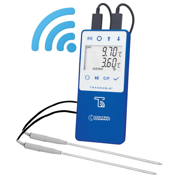 Control Company Wi-Fi Data Logging Remote Notification Thermometer 6503 - 1.0 Each