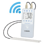 Control TraceableLIVE Wi-Fi-Enabled Refrigerator / Freezer Thermometer with 2 Platinum RTD Sensors and 316 Stainless Steel Probes, -90°C to 105°C Range - 6511 - 1 Each
