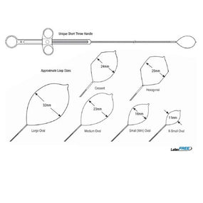 Conmed Optimizer Polypectomy Snares 000963 - 10.0 Each - MDL-CND000963
