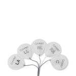 CONMED ECG Electrode Back Pads and Strippers 38-402-1 100 Each - MDL-CND384021