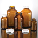 C And G Containers Wide Mouth Packer Bottles LAP004900002 - 24.0 Each