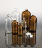 C AND G CONTAINERS Glass Amber Bottles/Vials LFB032900903 12 Each - MDL-CNGLFB032900
