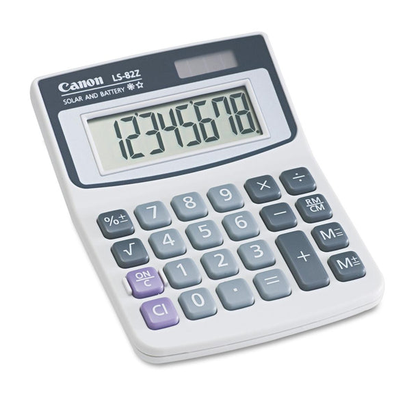 CANON LS82Z LCD Minidesk Calculator 4075A007AA 1 Each-MDL-CNM4075A007AA