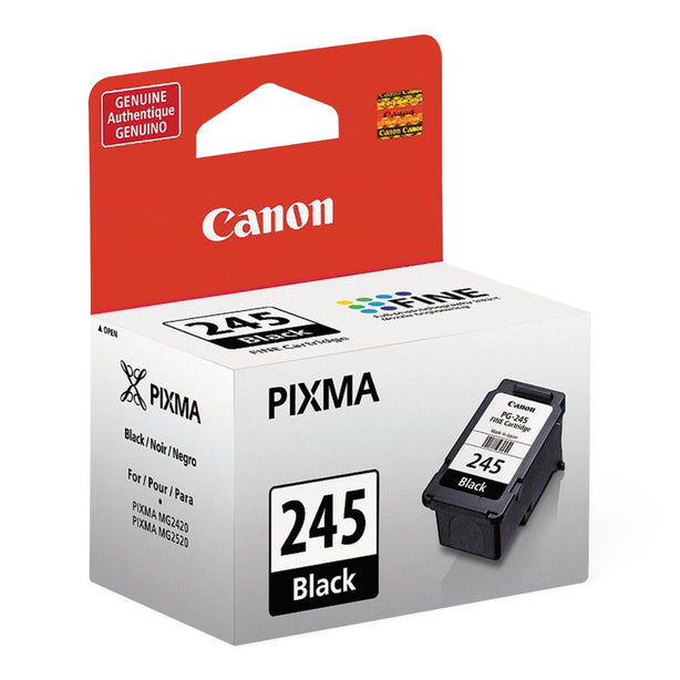 CANON ChromaLife 100+ Black Ink Cartridge PG-245 CNM8279B001 1 Each-MDL-CNM8279B001