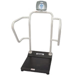 Healthometer Professional Scales 1100KL Digital Platform Scale with Extra-Wide Handrails 1100KL 1.0 Each-MDL-CNS1101KL