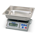 Healthometer Professional O Meter Digital Diaper / Lap Sponge / Organ Scale with Pan, Weight Capacity of 176 oz. (5,000 g) - 3400KL - 1 Each