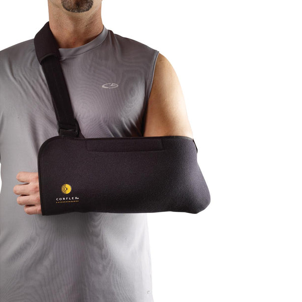 Corflex 21-5062-000 Black Tricot Arm Sling, Size M, 17" x 7" - MDL-COF215062000 - 1 Each
