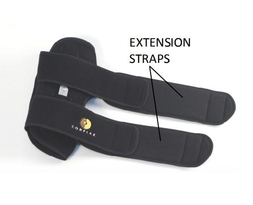 Corflex Hinged Knee Wrap - 72-7275-000 - 1 Each - MDL-COF727275000