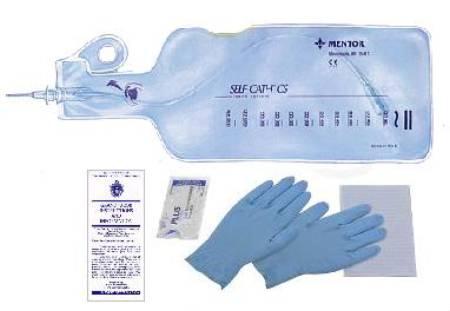 Coloplast Self-Cath Sterile Prelubricated Closed System Intermittent Catheter with Insertion Supplies, Straight Tip, 1,100 mL, 14 Fr x 16" - 1014 - 50 Each