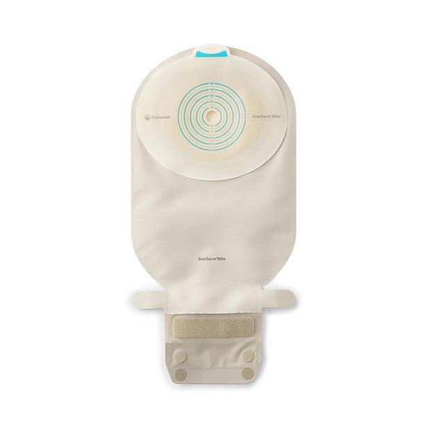 Coloplast SenSura Mio 1-Piece Drainable Pouch with EasiClose, Cut-to-Fit, Transparent, 3/8" to 2-1/8" Stoma - 10481 - 1 Each