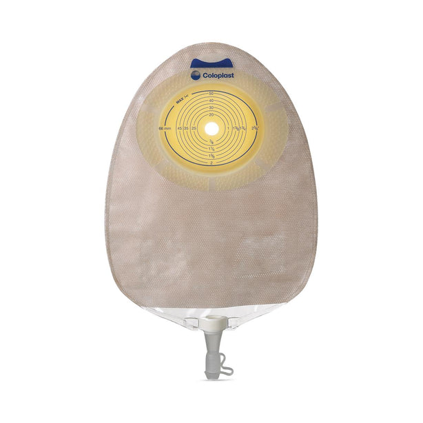 Coloplast Uro 1-Piece SenSura Xpro Flat MAXI 10-3/8" / 400 mL Urostomy Pouch, Transparent, Cut-to-Fit, 3/8"-3" (10-76 mm) - 11809 - 10 Each