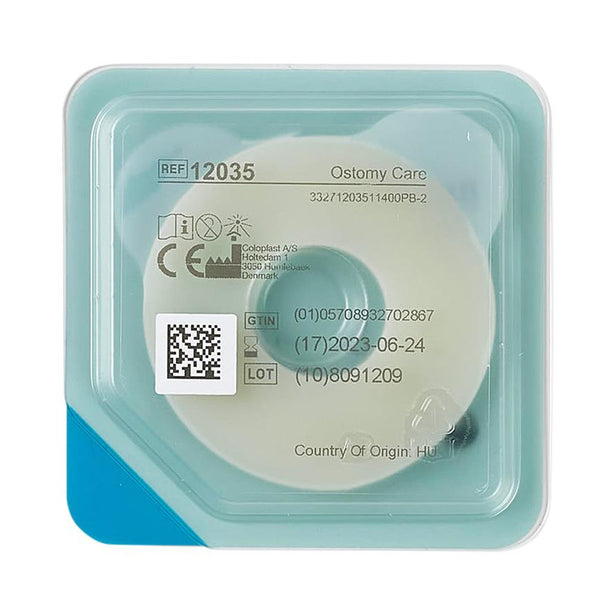 Coloplast Brava Protective Seal, 3/4" Stoma, Thin, 2.5 mm, 1-7/8" Adhesive with 5/8" Seal - 12035 - 1 Each