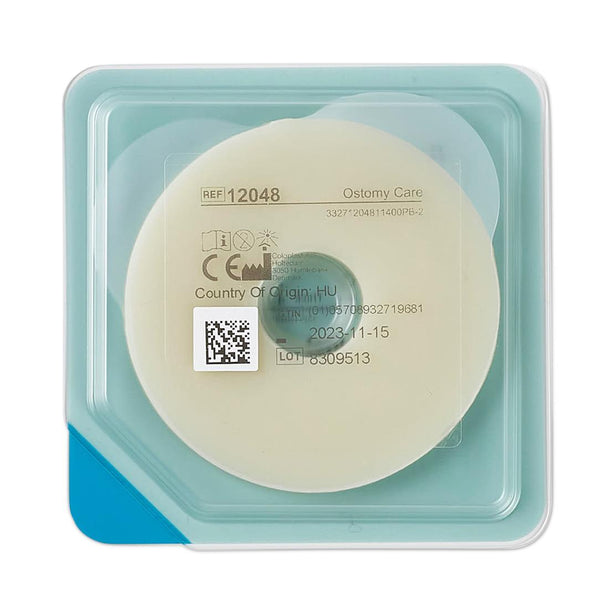 Coloplast Brava Protective Seal, 3/4" Stoma, Thick, 4.2 mm, 2-1/2" Adhesive with 7/8" Seal - 12048 - 10 Each