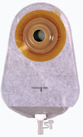 Assura Deep Convex Maxi 10-3/4" / 465 mL Urostomy Pouch, Transparent, Pre-Cut, 1" (25 mm) - 12994 - 10 Each