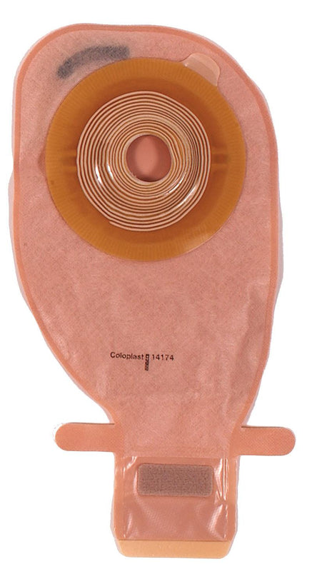 Coloplast Ostomy Systems Assura Deep Convex MAXI 11-1/4" / 530 mL Drainable Pouch with Filter, Opaque, Pre-Cut, 1" (25 mm) - 14174 - 10 Each