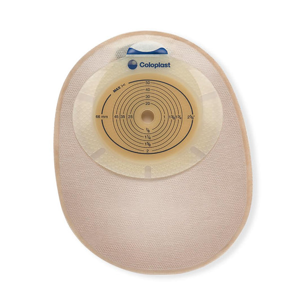 Coloplast 1-Piece SenSura Flat Maxi 8-1/2" / 550 mL Closed Pouch with Filter, Opaque, Pre-Cut, 1-3/8" (35 mm) - 15484 - 30 Each