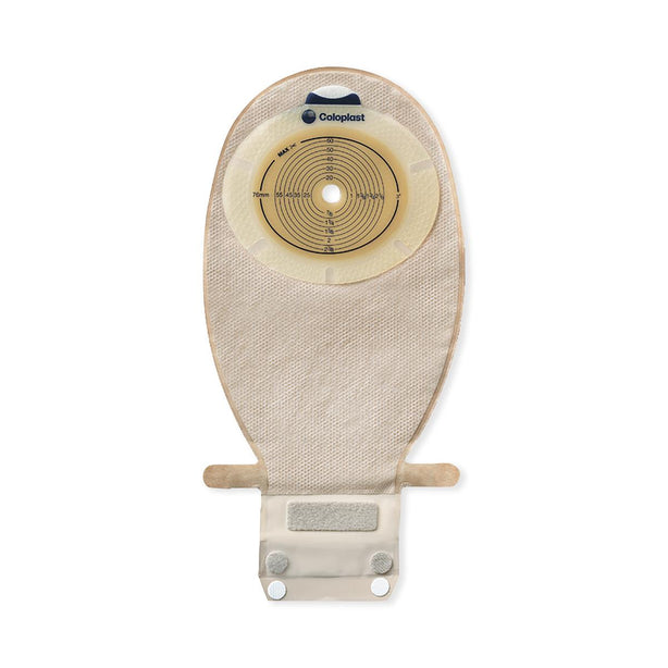 Coloplast Ostomy Pouching Systems SenSura Flat MAXI 11-1/2" / 655 mL Drainable Pouch with Filter, Opaque, Pre-Cut, 1-3/16" (30 mm) - COI15533