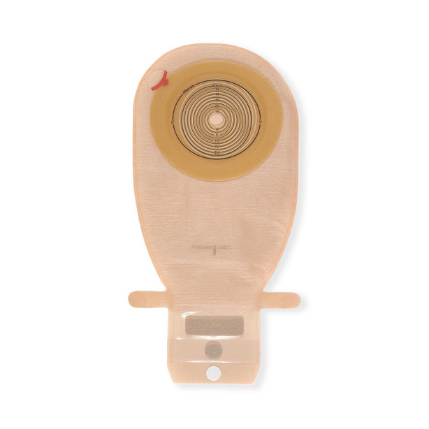 Coloplast Ostomy Systems Assura Flat MAXI 11-1/2" / 530 mL Drainable Pouch without Filter, Opaque, Cut-to-Fit, 3/8"-3" (10-75 mm) - 15871 - 10 Each