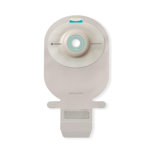 SenSura Mio Convex 1-Piece Drainable Pouch, Deep Maxi, EasiClose Wide Outlet, Transparent, Cut-to-Fit, 3/8" to 7/8" Stoma, + - 16765 - 10 Each