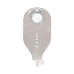 SenSura Mio Click 2-Piece High-Output Pouch with Tap Outlet, Transparent, Red, 1080 mL, 12-1/2" - 18611 - 10 Each