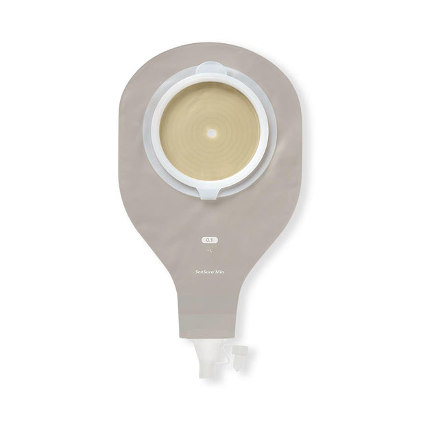 SenSura Mio 1-Piece Post-Op Ostomy Pouch with Soft Outlet, Sterile, Cut-to-Fit, 725 mL, 3/8" To 4" Stoma - 18681 - 5 Each