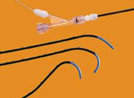 Cook Shuttle and G29996 Flexor Ansel Guiding Sheath with Tuohy-Borst Sidearm Adapter, 6 Fr, 1.9 ID mm, 55 cm - MDL-COKG29996 - 1 Each
