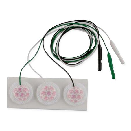 Cardinal Health Kendall Cloth Prewired Neonatal Electrodes 31424719 3.0 Each-MDL-COV31424719H