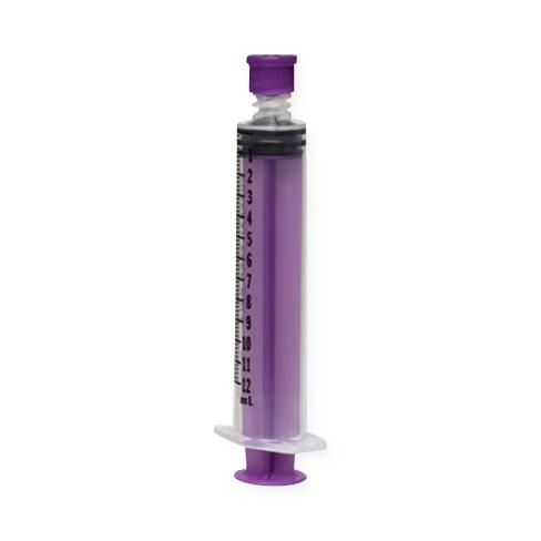 Cardinal Feeding Monoject Enteral Syringe with ENFit Connection, Sterile, 12 mL - 412SE - 80 Each