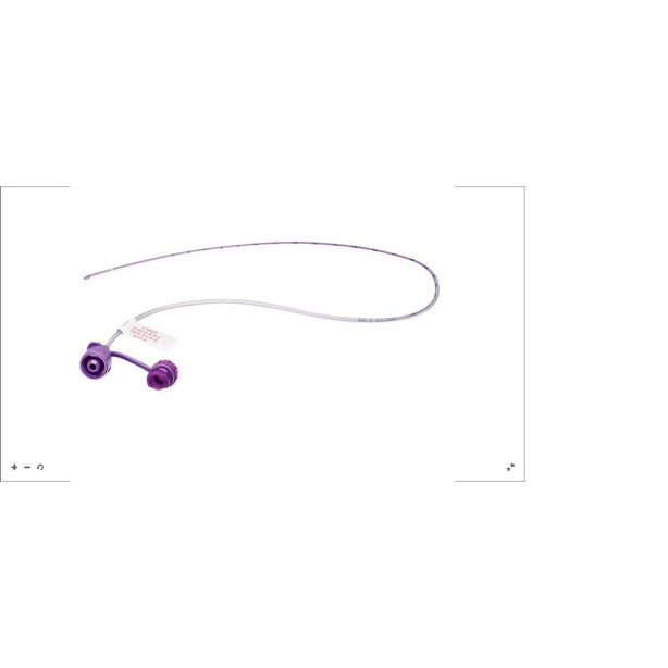 Cardinal Argyle and Kangaroo Polyurethane Pediatric Feeding Tube, Radiopaque, 6.5 Fr x 36" - 461438E - 10 Each