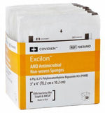 Cardinal Curity Gauze Excilon IV / Drain Sponge, Sterile, 6-Ply, 4" x 3", 2 per Pack - 7083- - 600 Each
