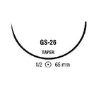 Medtronic Nonabsorbable Mono Novafil Suture, Blue, 60", 02, T-60/GS-26 - 88864470-81 - 36 Each