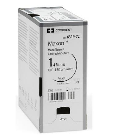 Medtronic Usa Maxon Green Synthetic Absorbable Sutures 8886624961 - 36.0 Each