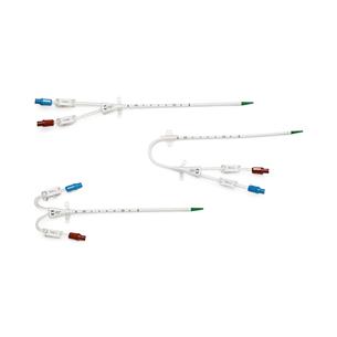 Medtronic Hemodialysis MAHURKAR Elite Acute Dual Lumen Catheter Tray, High Flow Curved Extensions With IC Safety Components, 13.5 Fr / Ch (4.5 mm) x 16cm - 8888212416 - 1 Each