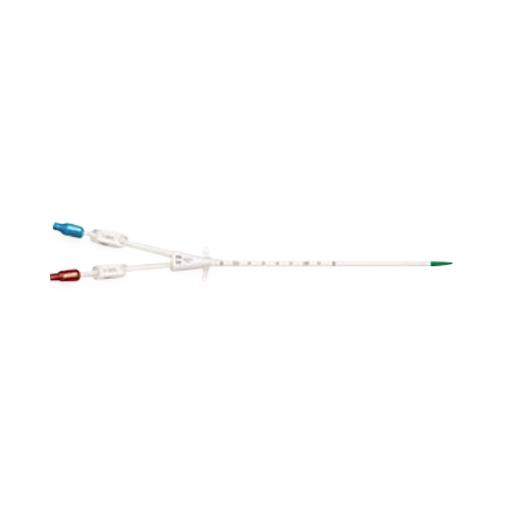 Mahurkar Elite Dual Lumen Catheter with Straight Extensions, 12 Fr x 24 cm, IC Tray - 8888221324 - 5 Each