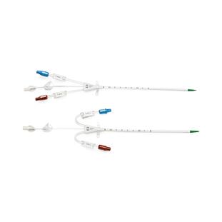 Medtronic Hemodialysis MAHURKAR Elite Acute Triple Lumen Catheter Tray, Straight Extensions With IC Safety Components, 12.5 Fr / Ch (4.2 mm) x 30cm - 8888231430 - 1 Each