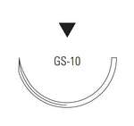 Medtronic Surgipro-II Surgilon Suture, Black, Size 2/0, 5 x 30", GS-10 Needle - 88861932-51 - 36 Each