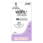 Medtronic Polysorb Suture, Violet, Size 1, 30", HOS-12 1/2 Circle Needle - CL-381-MG - 12 Each
