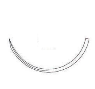 Medtronic Usa Polysorb Suture, HOS-12, D Tach, Violet, Size 2-0, 18" - CL-382-MG - 12 Each
