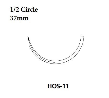 Medtronic Usa Polysorb Suture, HOS-11, Undyed, Size 2-0, 30" - CL-536 - 36 Each