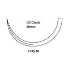Medtronic Usa Polysorb Suture, HOS-10, Undyed, Size 1, 30" - CL-581 - 36 Each