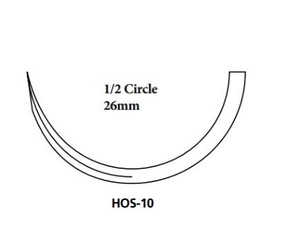 Medtronic Usa Polysorb Suture, HOS-10, Undyed, Size 1, 30" - CL-581 - 36 Each