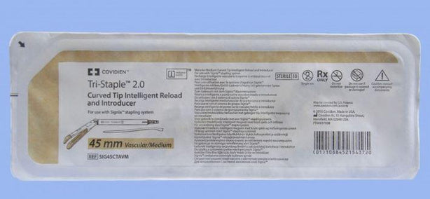 Medtronic Endo GIA Curved Tip Reloads - SIG45CTAVM - 1 Each - MDL-COVIG45CTAVMH