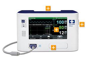 Medtronic Usa Nellcor Bedside SpO2 Patient Monitoring System - COVPM1000N