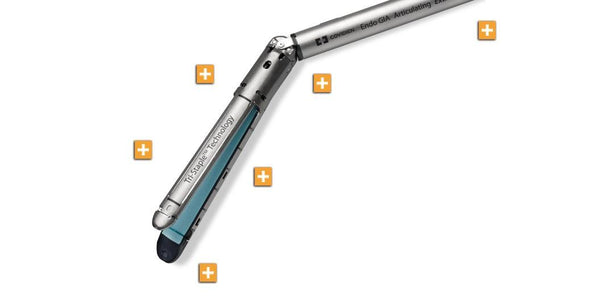 Medtronic Kits Reload with Tri-Staple Technology, Articulating, Extra Thick, Black, 45 mm - SIG45AXT - 6 Each