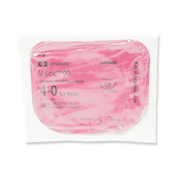 MEDTRONIC USA V-LOC 90 Absorbable Sutures VLOCM0603 12 Each-MDL-COVVLOCM0603